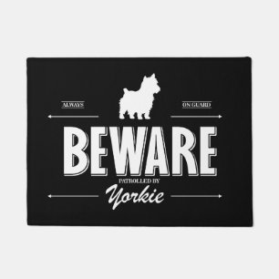 Vorsicht vor Yorkie Fußmatte