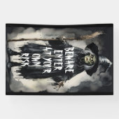 Vorsicht, wenn Sie auf eigene Gefahr Hexenwarnung  Banner (Horizontal)