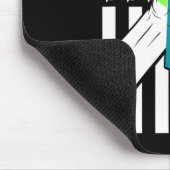 Vorsicht, wenn Sie lesen können, sind Sie in Range Mousepad (Ecke)