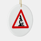 Vorsicht: WISSENSCHAFT! Keramikornament (Rechts)