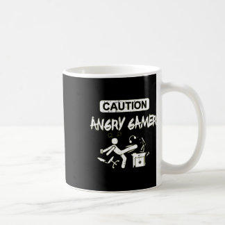 Vorsicht wütend Gamer Computer Funny Video Game Ge Kaffeetasse