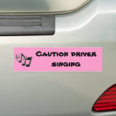 Vorsichtfahrer-Gesang Autoaufkleber (Auf Auto)