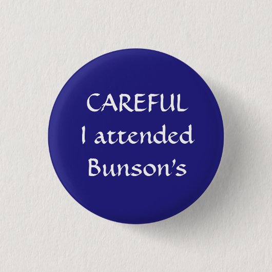Vorsichtig besuchte ich Bunson's Button (Vorderseite)
