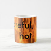 Vorsichtig bin ich heiße Tasse (Mittel)