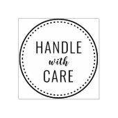 vorsichtig gummistempel (Prägung)