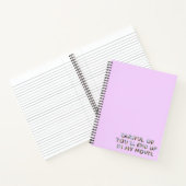 Vorsichtig oder in meinem Roman (mit/ohne Gesichte Notizblock (Innenseite)