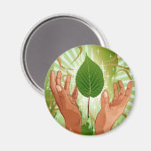 vorsichtig umgehen magnet (Vorderseite/Rückseite)