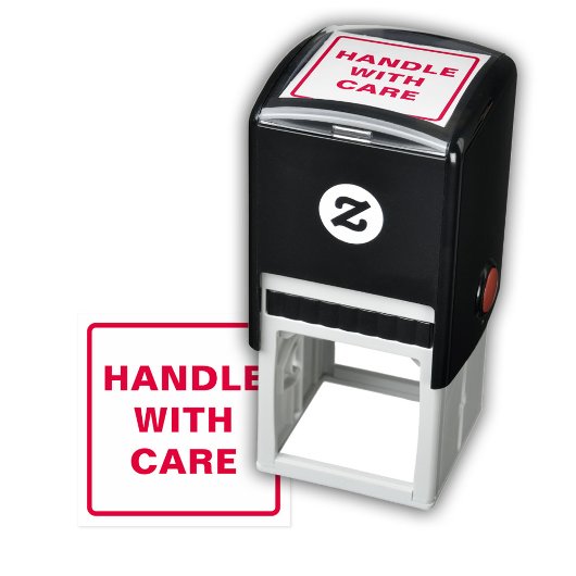 vorsichtig umgehen permastempel