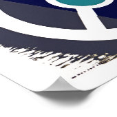 vorsichtig umgehen poster (Ecke)