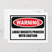 VORSICHTIGE BEGRENZUNG MIT VORSICHTIGER PRAKTIKA POSTKARTE (Vorne/Hinten)