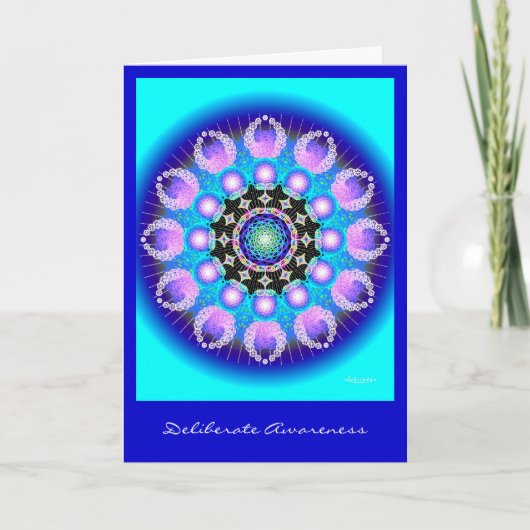 Vorsichtige Sensibilisierung Karte (Vorderseite)