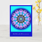 Vorsichtige Sensibilisierung Karte (Gelbe Blume)