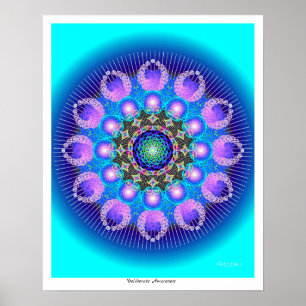 Vorsichtige Sensibilisierung Poster