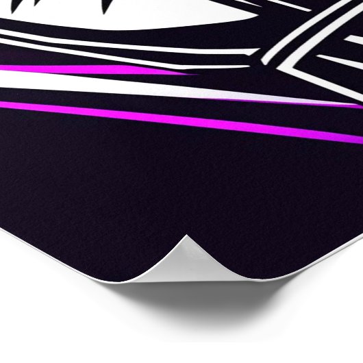 VORSICHTIGER ERSTER COMIC POSTER (Ecke)