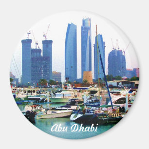 Vorsichtiger Jachthafen Magnet