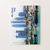 Vorsichtiger Jachthafen Puzzle (Vertikal)