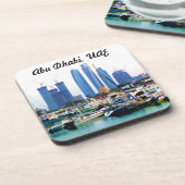 Vorsichtiger Jachthafen Untersetzer (Linke Seite)