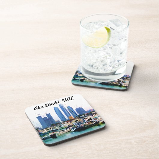 Vorsichtiger Jachthafen Untersetzer (Rechte Seite)