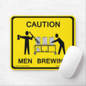 Vorsichtmänner, die mousepad brauen (Mit Mouse)