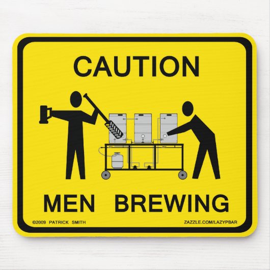 Vorsichtmänner, die mousepad brauen (Vorne)