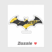 Vorsichtsband-Batman-Logo Aufkleber (Blatt)