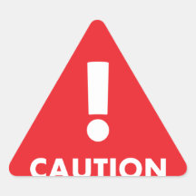 Vorsichtsdreieck - Rot weiße Sichtbarkeit Sicherhe