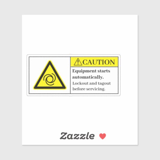 Vorsichtsgeräte werden automatisch mit dem Etikett (Blatt)