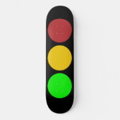 Vorsichtshilfegeszeichen Skateboard (Vorderseite)