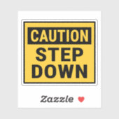 Vorsichtsmaßnahme Aufkleber (Blatt)