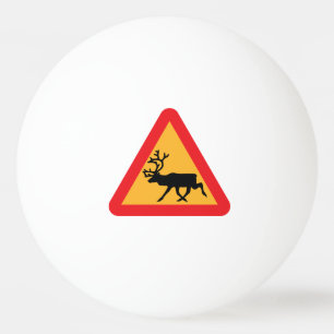 Vorsichtsmaßnahmen für eine schwedische Verkehrske Tischtennisball