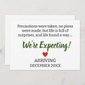 Vorsichtsmaßnahmen wurden getroffen, keine Pläne g Ankündigung (Vorne/Hinten)