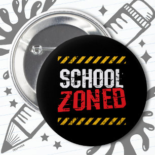 Vorsichtsschule Zoned Traffic School Crossing Guar Button