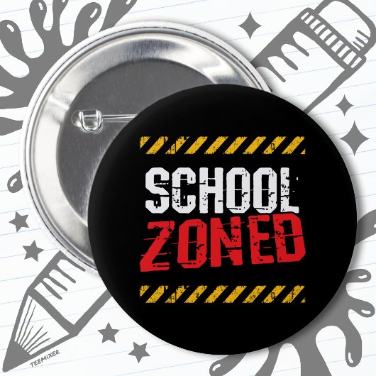 Vorsichtsschule Zoned Traffic School Crossing Guar Button