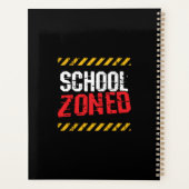 Vorsichtsschule Zoned Traffic School Crossing Guar Planer (Rückseite)