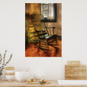 Vorsitz - Der Schaukelstuhl Poster (Küche)