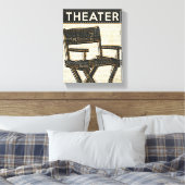 Vorsitz des Direktors Leinwanddruck (Insitu (Schlafzimmer))