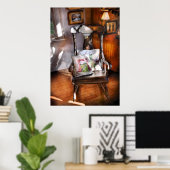 Vorsitz: Grannies Schaukelstuhl Poster (Heimbüro)