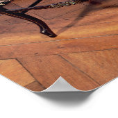 Vorsitz im zweiten Empirestil Poster (Ecke)