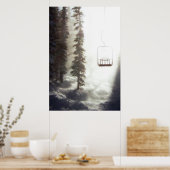 Vorsitz in den Himmel Poster (Küche)