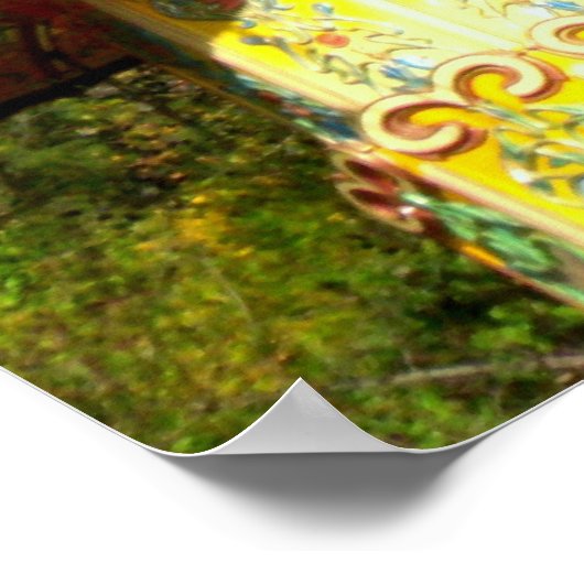 Vorsitz-O-Flugzeug Poster (Ecke)