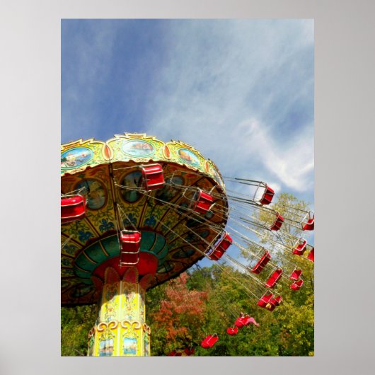 Vorsitz-O-Flugzeug Poster (Vorne)