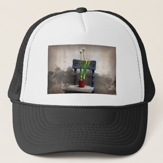 Vorsitz und Blume Truckerkappe (Vorderseite)