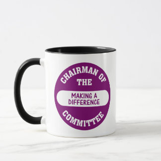 Vorsitzender des Ausschusses für Unterschiede Tasse