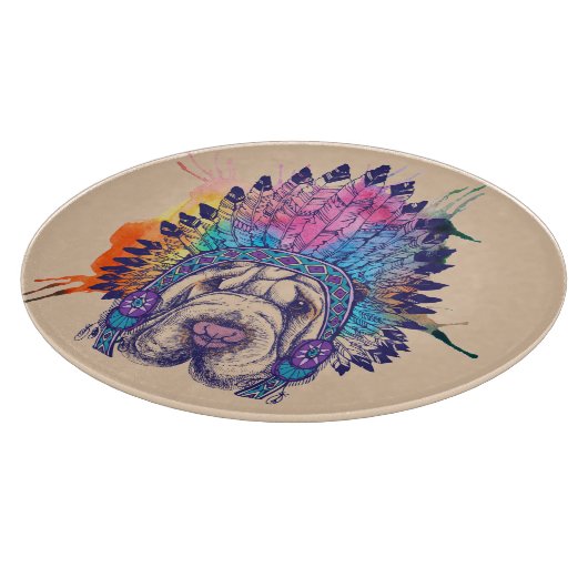 Vorsitzender des Nationalen Amerikanischen Ureinwo Schneidebrett (Ecke)