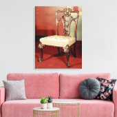 Vorsitzender, Design "Director" Chippendale, c.176 Leinwanddruck (Insitu (Wohnzimmer))