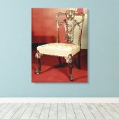 Vorsitzender, Design "Director" Chippendale, c.176 Leinwanddruck (Insitu (Holzboden))