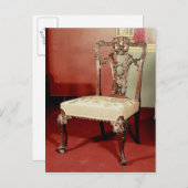 Vorsitzender, Design "Director" Chippendale, c.176 Postkarte (Vorne/Hinten)