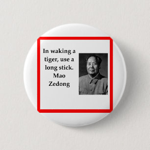 Vorsitzender Mao Button