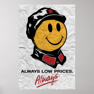 Vorsitzender Mao Face - China: Immer niedrige Prei Poster