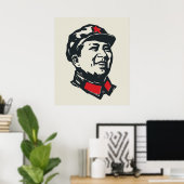 Vorsitzender Mao Portrait Poster (Heimbüro)